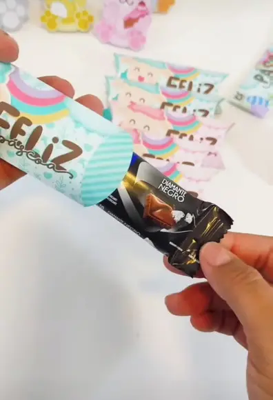 Caixinha com Barrinha de Chocolate 20 Gr - Páscoa