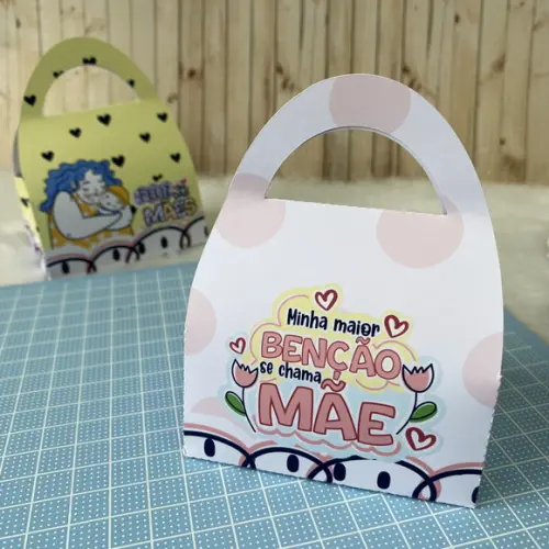 Caixinha com Bombom- Dia das Mães