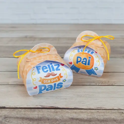 Caixinha Com Bombom- Dia Dos Pais