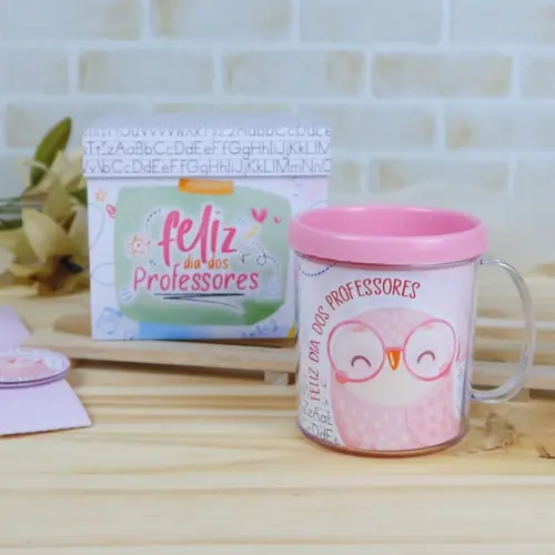 Caixinha Com Caneca- Dia Dos Professores