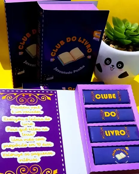 Caixinha com Chocolate Bis