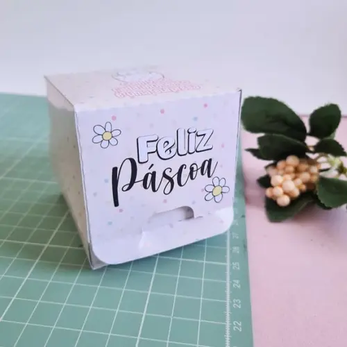 Caixinha com Kinder Ovo- Páscoa