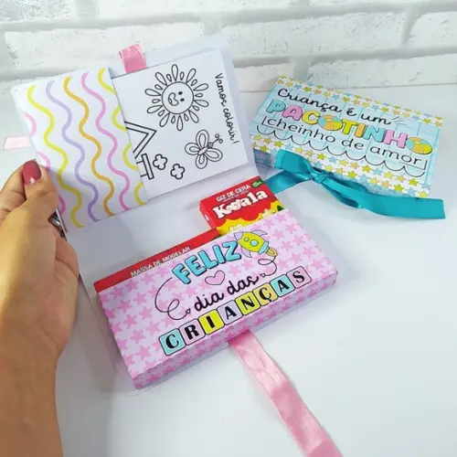 Caixinha Com Kit- Dia Das Crianças