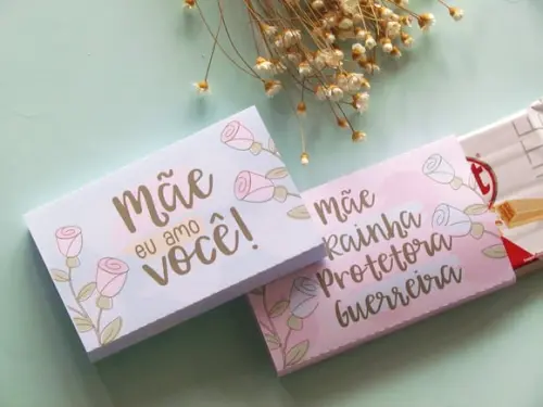 Caixinha com Kitkat- Dia das Mães