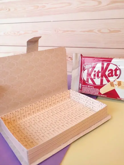 Caixinha com Kitkat- Dia dos Professores