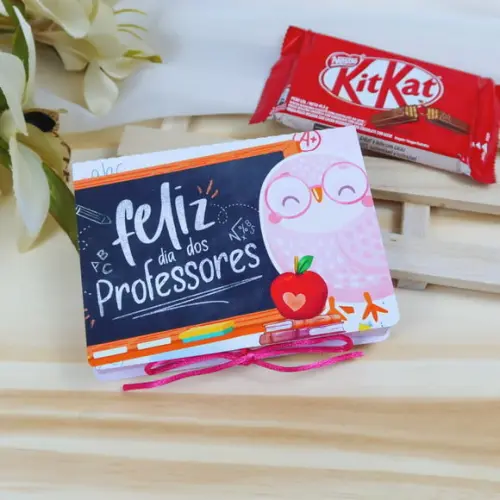 Caixinha com Kitkat- Dia dos Professores