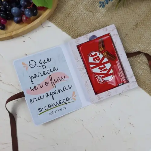 Caixinha com Kitkat- Páscoa
