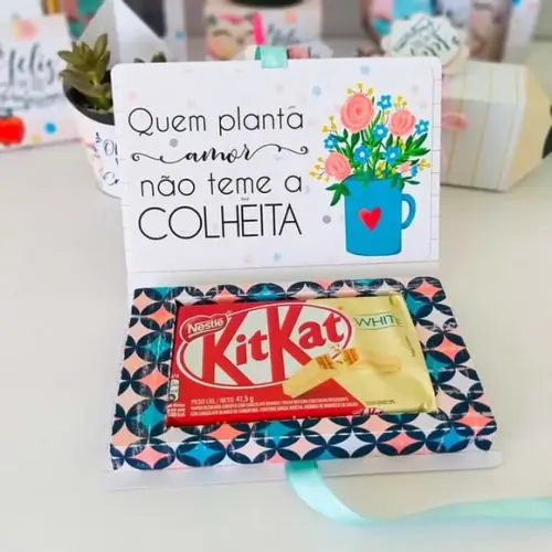 Caixinha Com Kitkat- Dia Dos Professores