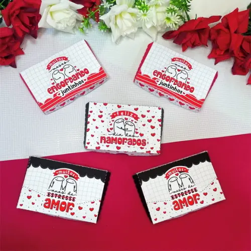 Caixinha com Kitkat-dia dos Namorados