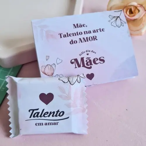 Caixinha com Mini Talento- Dia das Mães