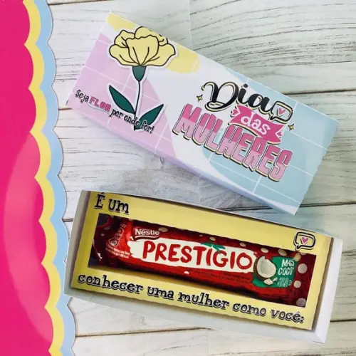 Caixinha com Prestígio 33g- Dia da Mulher