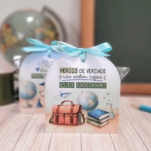 Caixinha com Sabonete Natura- Dia dos Professores