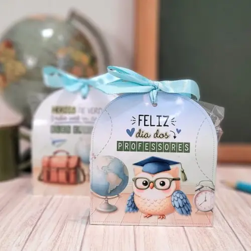 Caixinha com Sabonete Natura- Dia dos Professores