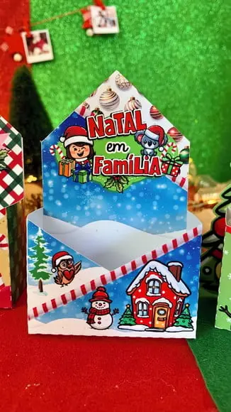 Caixinha com Sabonete Natura- Natal