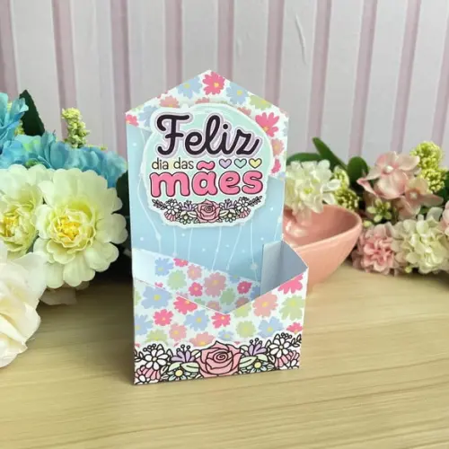 Caixinha com Sabonete- Dia das Mães