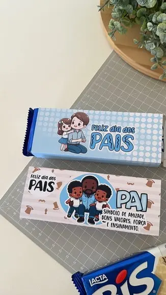 Caixinha de Bis 16 Unidades- Dia dos Pais