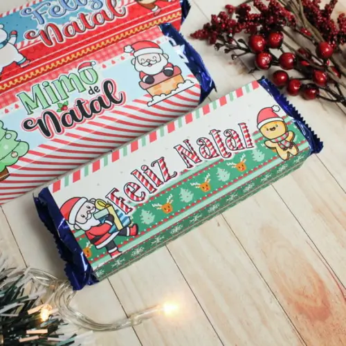 Caixinha de Bis com 16 Unidades- Natal