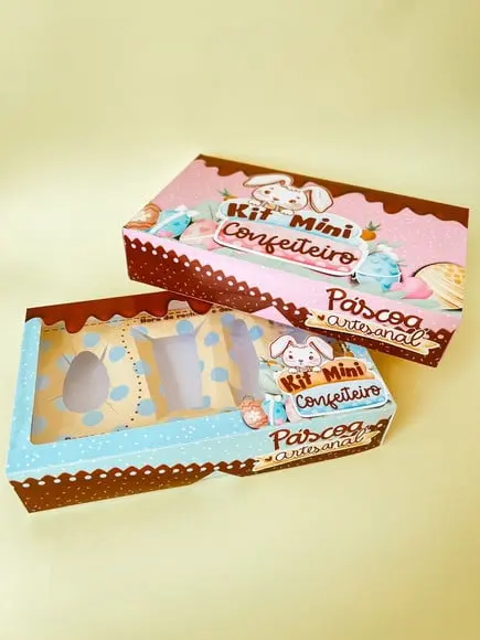 Caixinha Mini Confeiteiro- Menino/Menina