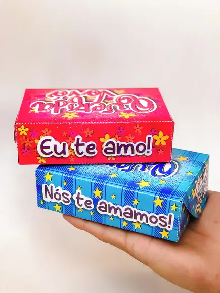 Caixinha para 2 Doces- Dia dos Avós