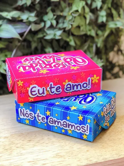 Caixinha para 2 Doces- Dia dos Avós