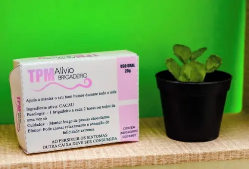 Caixinha para 6 brigadeiros