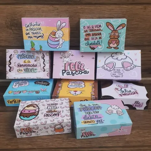 Caixinha para Docinhos- Páscoa