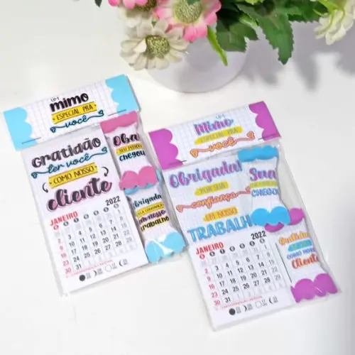 Calendário 2024 com 2 Balinhas- Mimo Cliente