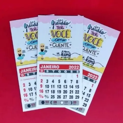Calendário 2024- com Imã