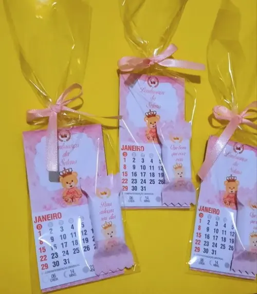 Calendário com 1 Balinha- Mimo