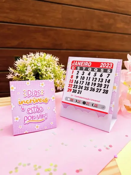 Calendário De Mesa 2023