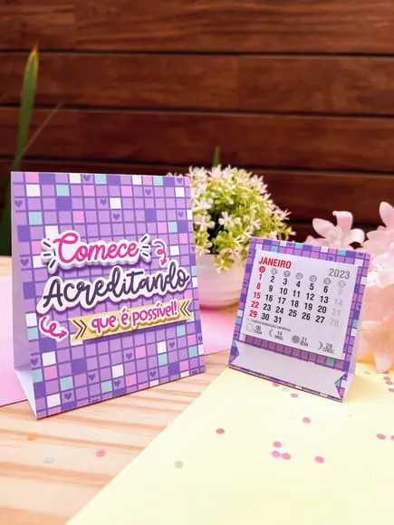 Calendário de Mesa 2024