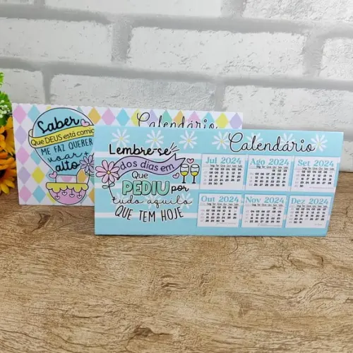 Calendário de Mesa 2024