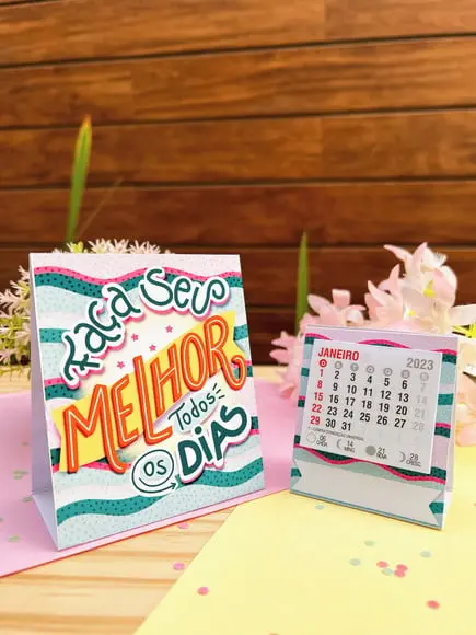 Calendário de Mesa 2024