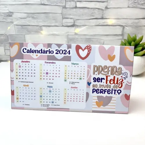 Calendário de Mesa 2024
