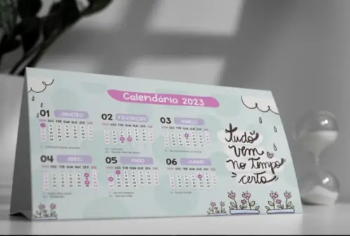 Calendário de Mesa- 2023