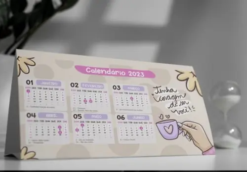 Calendário de Mesa- 2023