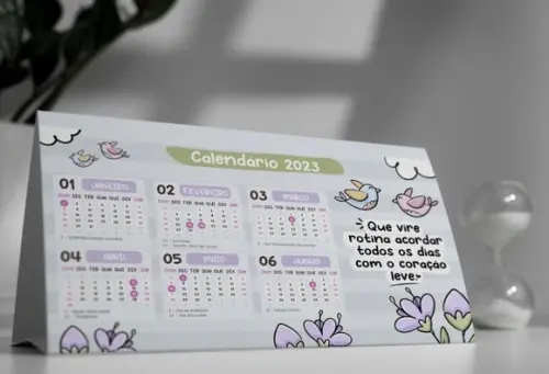 Calendário de Mesa- 2023