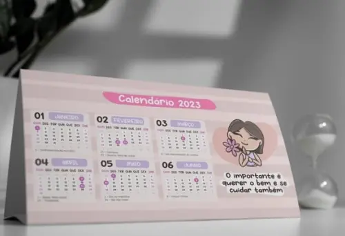 Calendário de Mesa- 2024