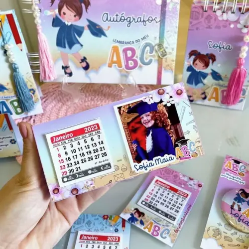 Calendário de Mesa- Formatura Abc