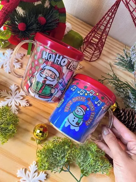 Caneca Acrílica- Natal