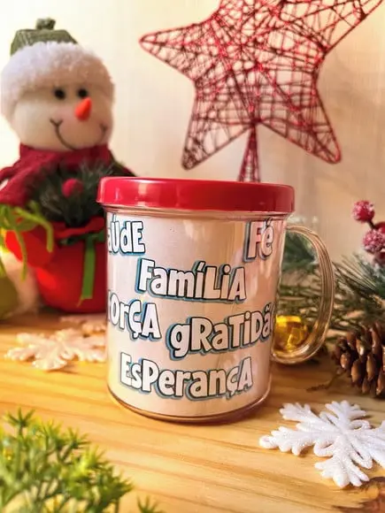 Caneca Acrílica- Natal