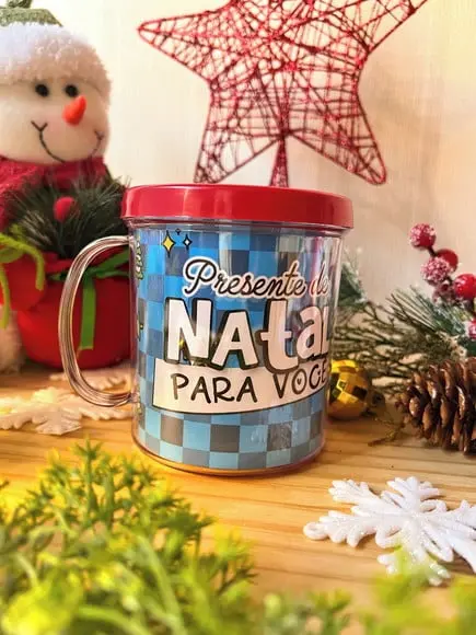 Caneca Acrílica- Natal