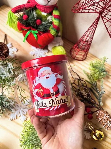 Caneca Acrílica- Natal