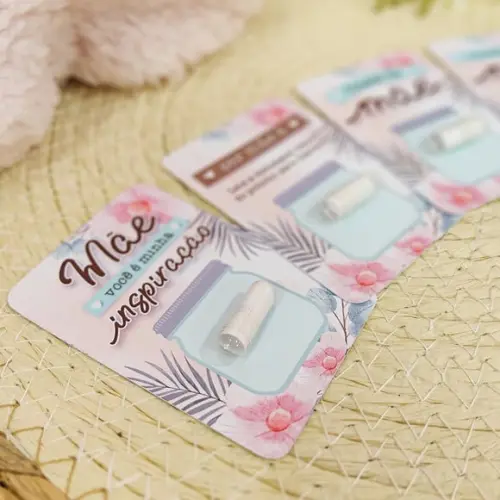 Card + Pílula com Frase- Dia das Mães