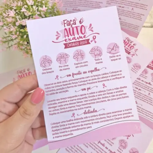 Card Auto Exame- Outubro Rosa