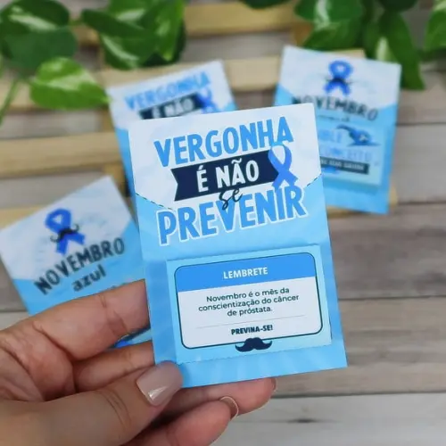 Card com 2 Bis- Novembro Azul