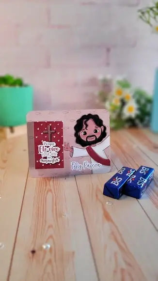 Card com 2 Bis- Páscoa