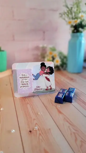 Card com 2 Bis- Páscoa