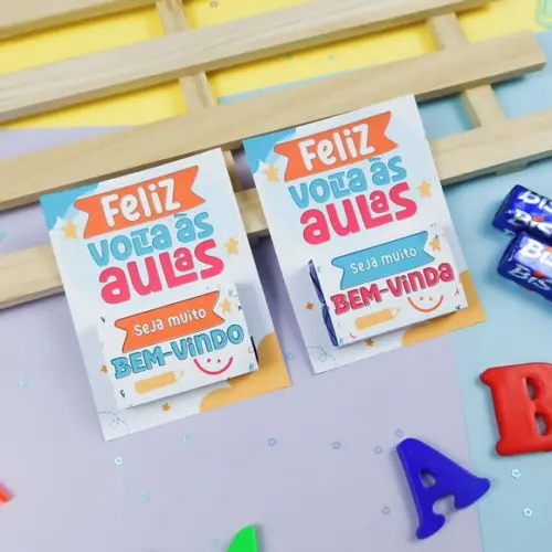 Card com 2 Bis- Volta as Aulas
