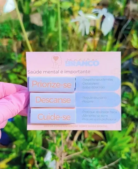 Card com 3 Bis- Janeiro Branco